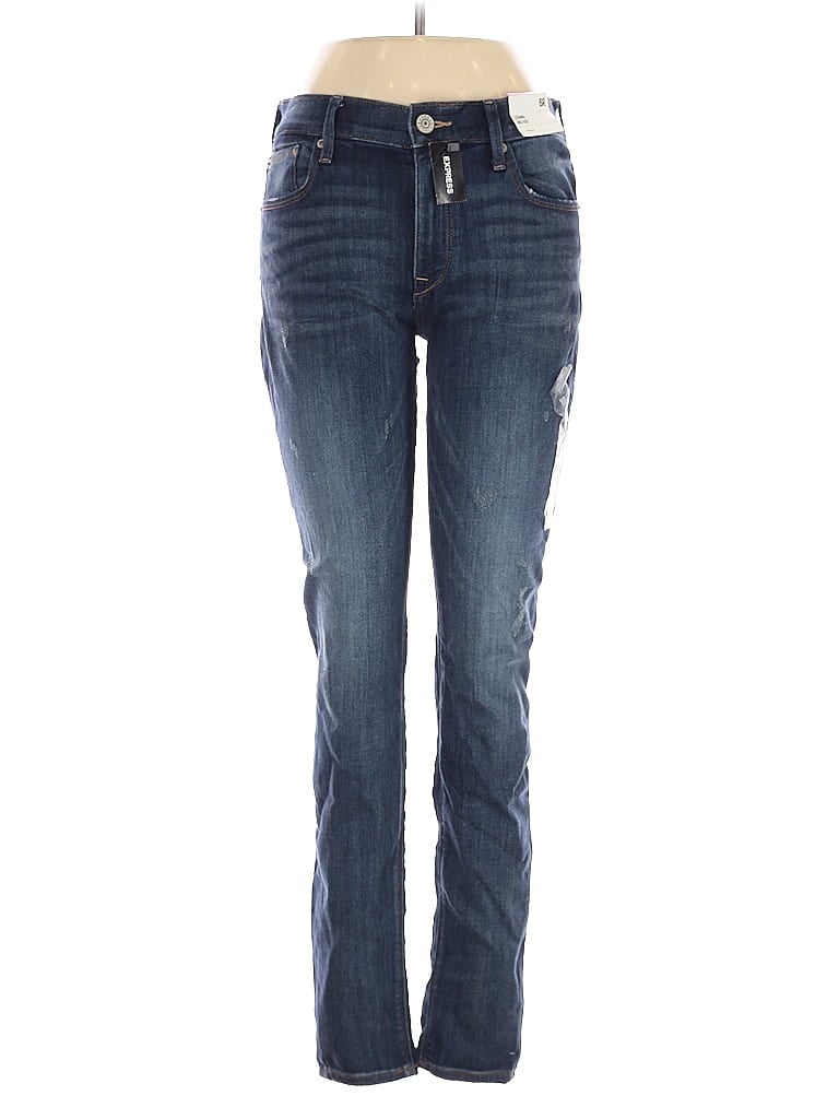 Pre-owned Express Jeans In Blue