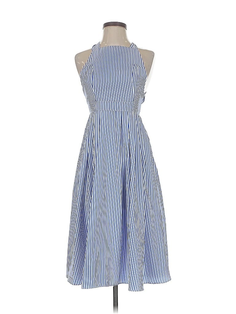 Pre-owned Unbranded Casual Dress In Blue