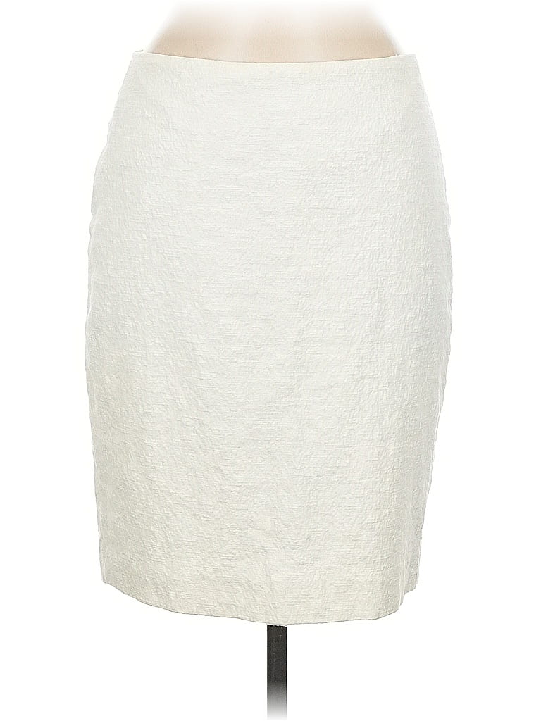 ANN TAYLOR Pre-owned Formal Skirt In White
