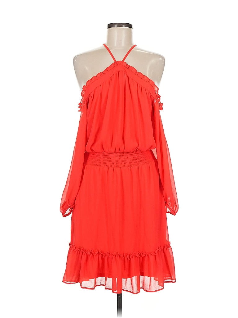 Pre-owned Halogen Cocktail Dress In Red