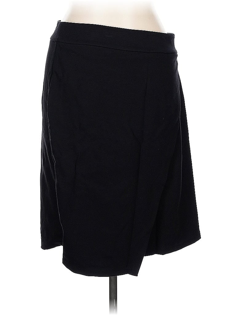 Pre-owned Liz Claiborne Casual Skirt In Black