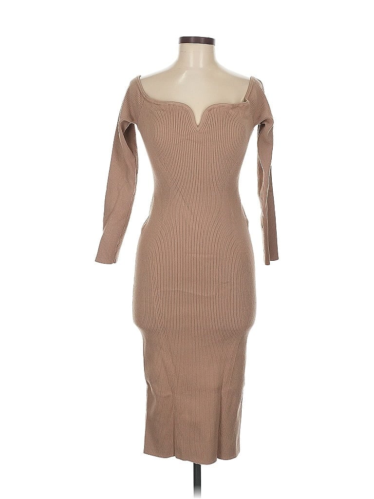 Pre-owned Express Cocktail Dress In Brown