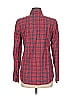 J.Crew 100% Cotton Plaid Red Long Sleeve Button-Down Shirt Size 6 - photo 2