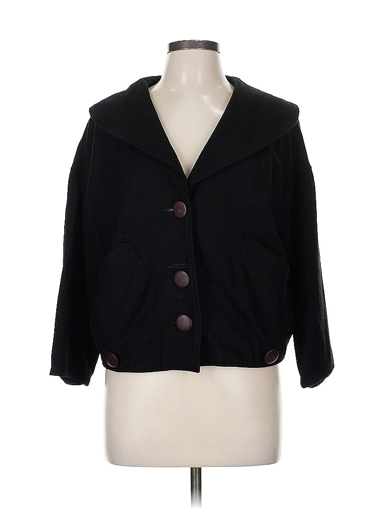 Pre-owned Assorted Brands Blazer Jacket In Black