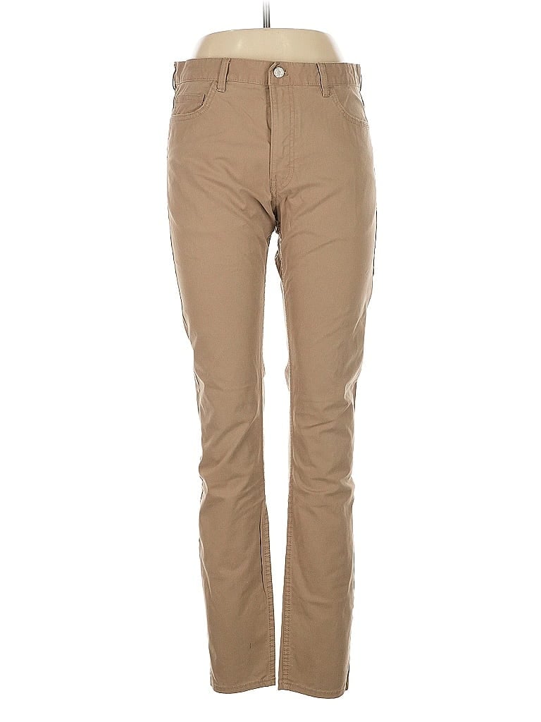 Pre-owned H&m Khaki Pant In Brown