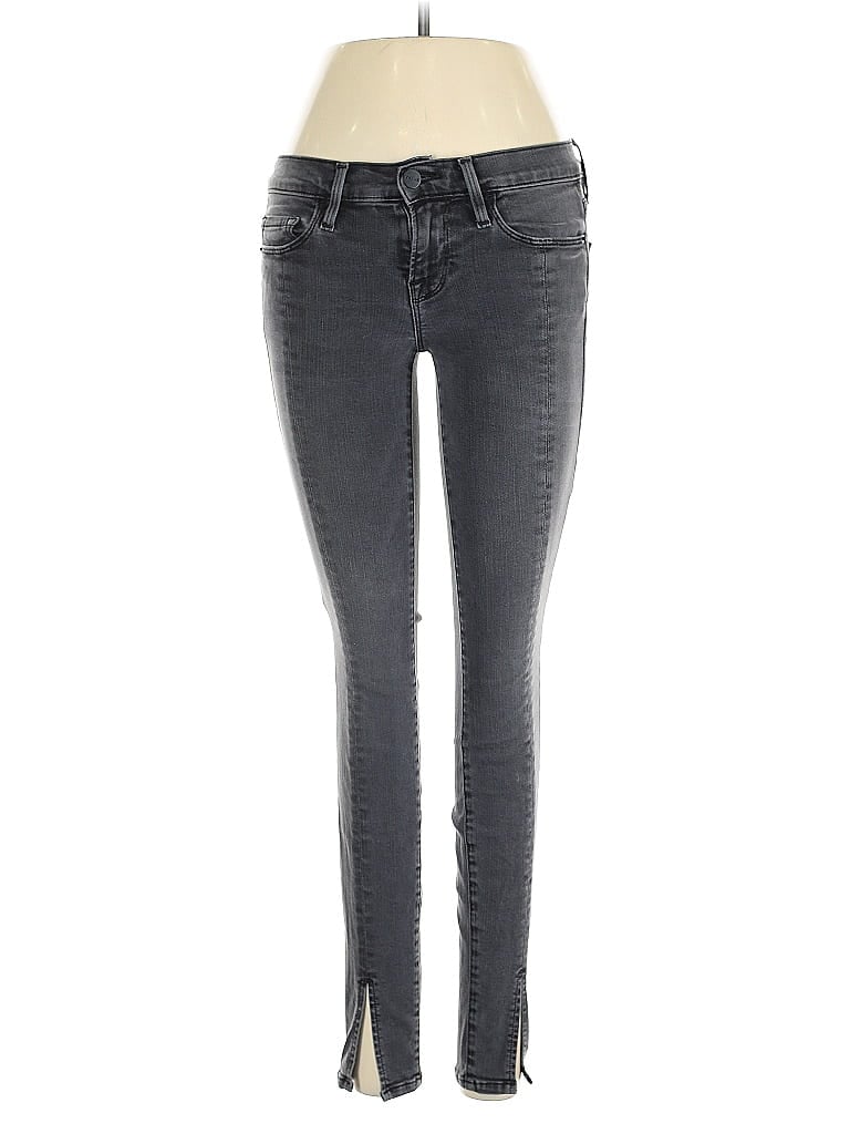 Pre-owned Frame Jeans In Gray