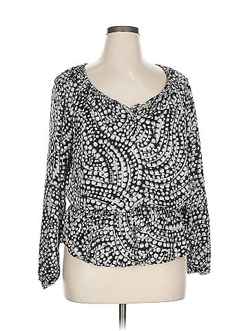 Ellen Tracy Long Sleeve Blouse (view 1)