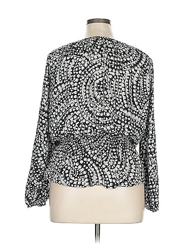 Ellen Tracy Long Sleeve Blouse (view 2)
