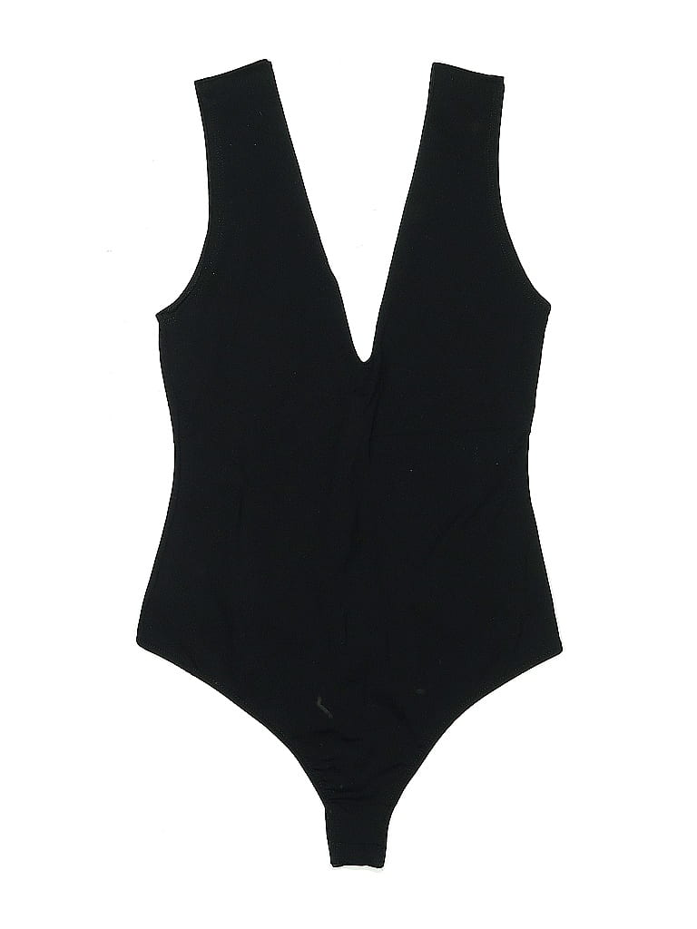 Pre-owned Intimately By Free People Bodysuit In Black