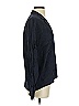 Vince. 100% Viscose Black Blue 3/4 Sleeve Blouse Size S - photo 4