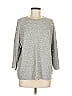 Zara Stars Silver Pullover Sweater Size M - photo 1