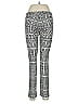J. McLaughlin Houndstooth Gray Casual Pants Size 6 - photo 2