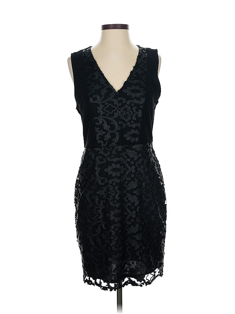 Pre-owned Solitaire Cocktail Dress In Black