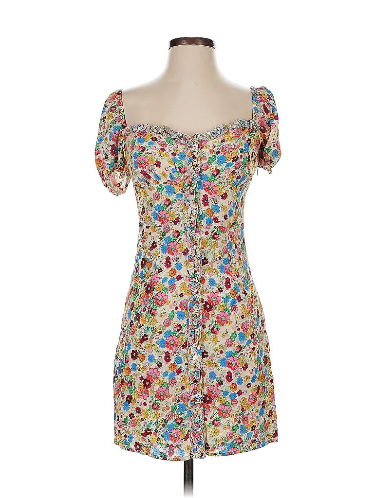 Pre-owned The Andamane Cocktail Dress In Brown