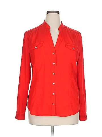 7th Avenue Design Studio New York & Company Long Sleeve Blouse (view 1)