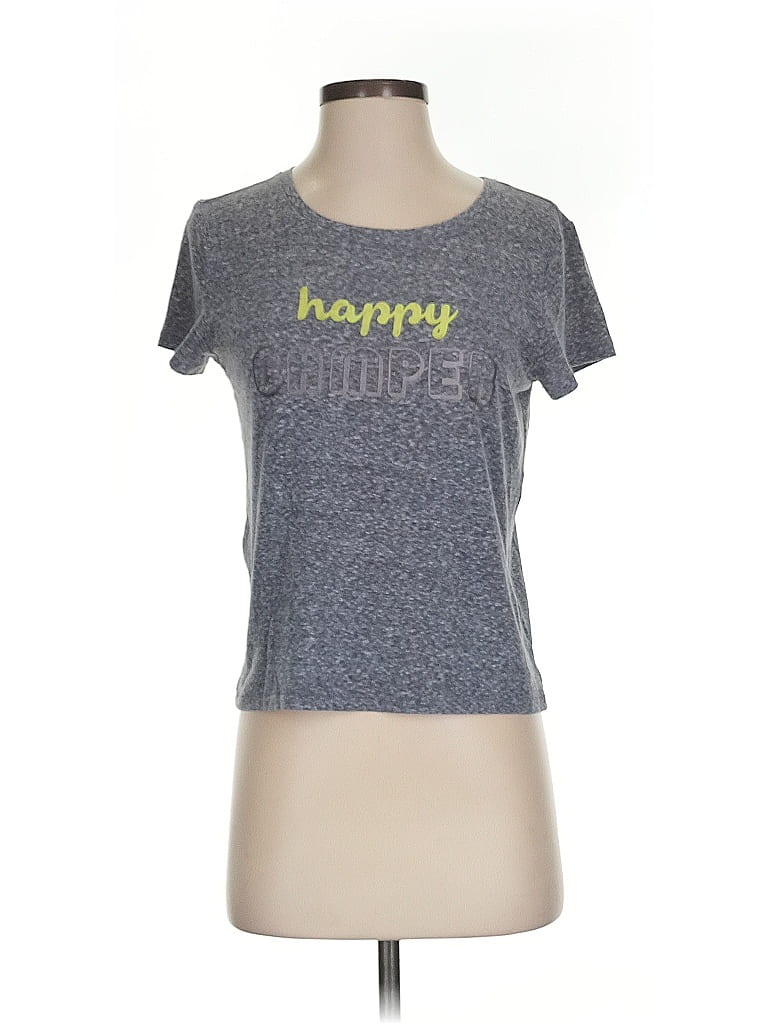 Pre-owned Aerie Short Sleeve T-shirt In Gray