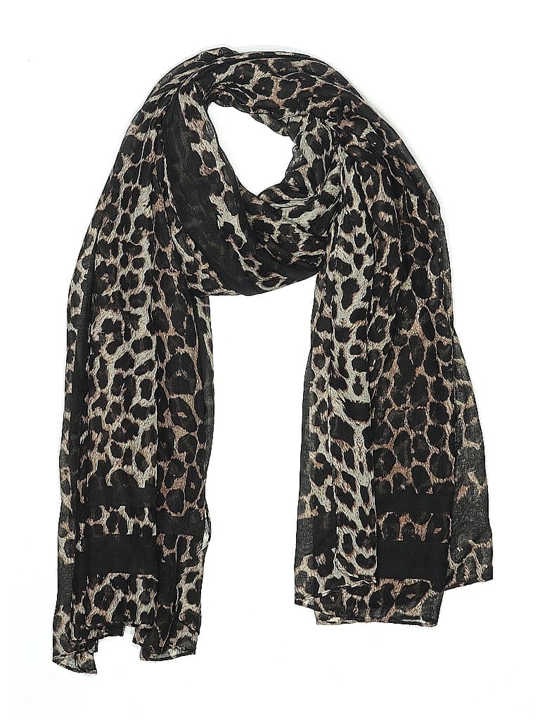 Pre-owned Unbranded Scarf In Brown