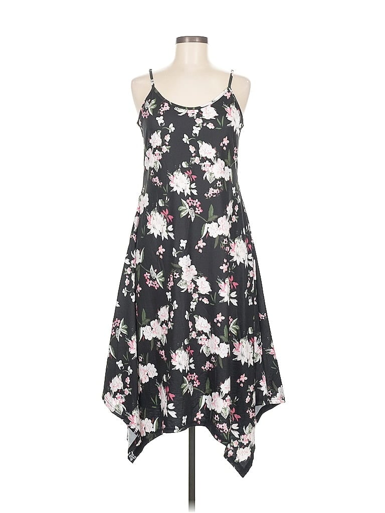 Pre-owned Unbranded Casual Dress In Black