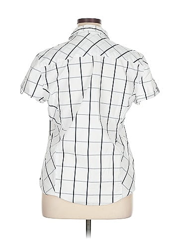 7th Avenue Design Studio New York & Company Short Sleeve Blouse (view 2)