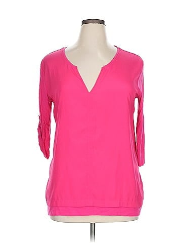 Soho JEANS NEW YORK & COMPANY 3/4 Sleeve Top (view 1)