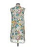 DR2 100% Polyester Paisley Gray Casual Dress Size XS - photo 2
