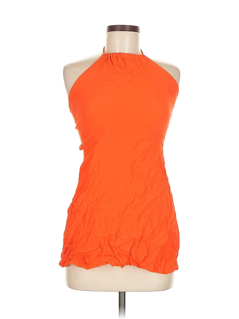 Pre-owned Olivaceous Cocktail Dress In Orange