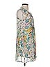 DR2 100% Polyester Paisley Gray Casual Dress Size XS - photo 4