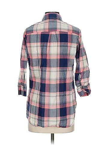 Riders by Lee 3/4 Sleeve Button-Down Shirt (view 2)