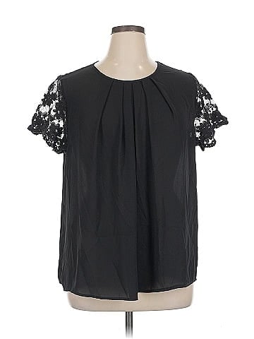 Emery Rose Short Sleeve Blouse (view 1)