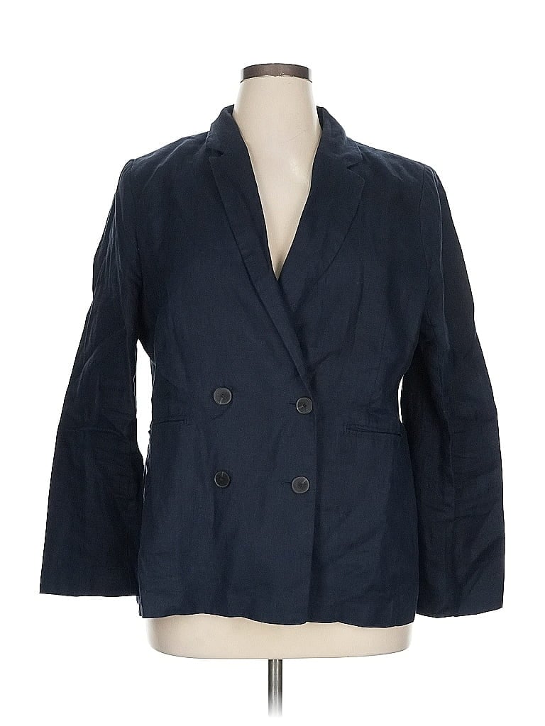 Pre-owned Jaeger Blazer Jacket In Blue
