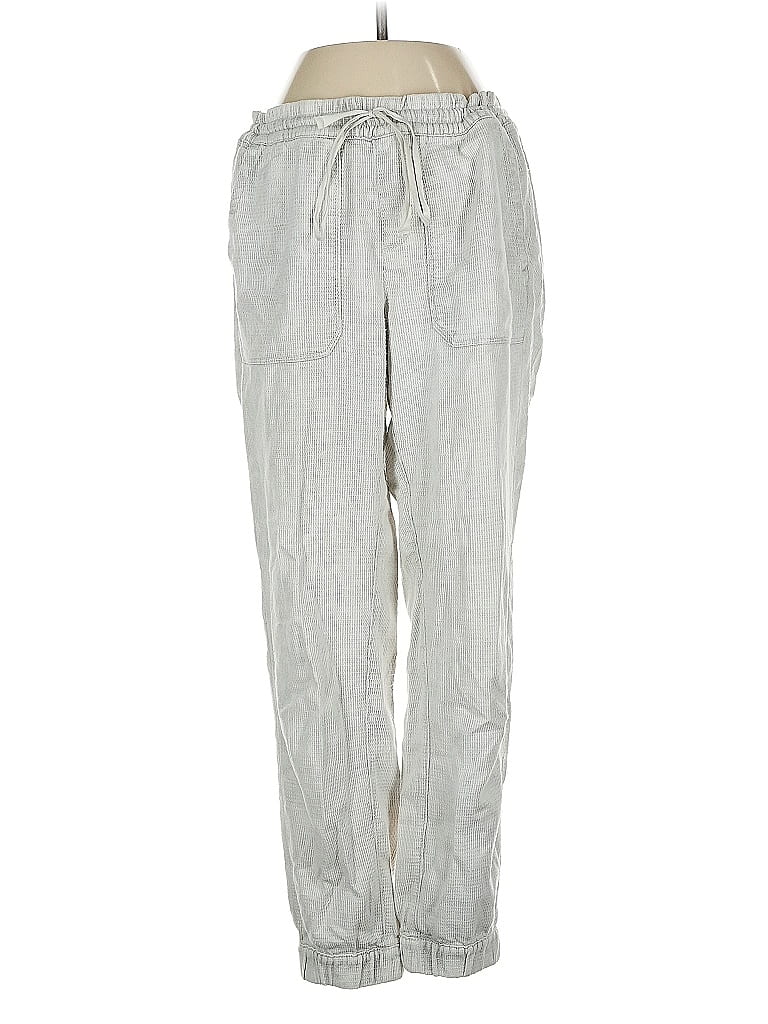 Pre-owned Lou & Grey Casual Pants In Silver