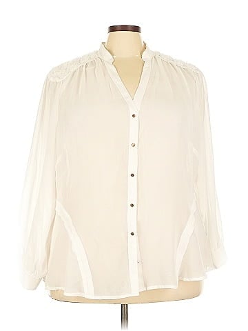 City Chic 3/4 Sleeve Blouse (view 1)
