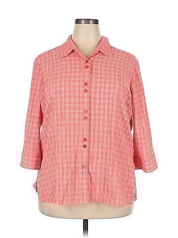 Cj Banks 3/4 Sleeve Button-Down Shirt (view 1)