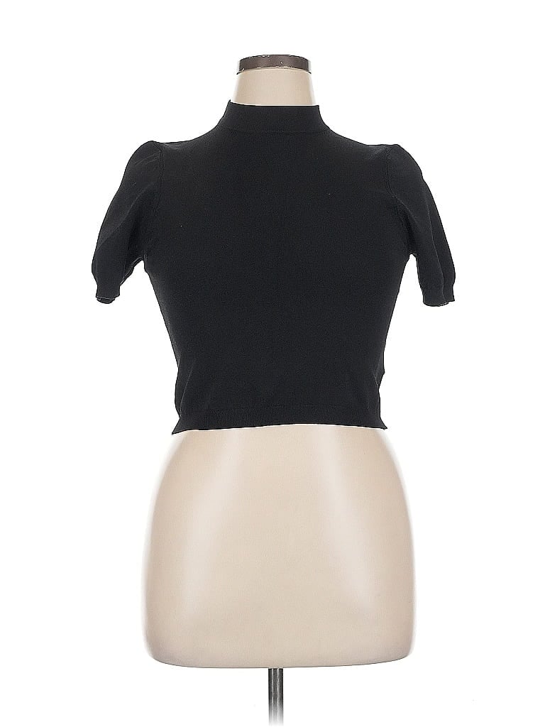 Pre-owned Assorted Brands Cardigan Sweater In Black