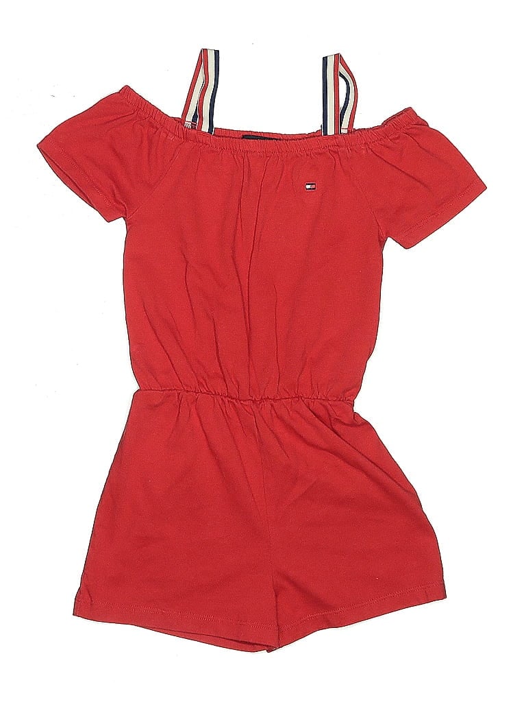 Click to view more detailed imagery on our partner's website Pre-owned Tommy Hilfiger Kids' Dress In Red