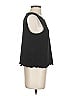 Ann Taylor Black Sleeveless Blouse Size S - photo 4