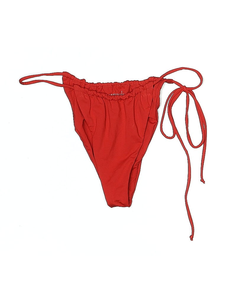 Pre-owned Inamorata Swimsuit Bottoms In Red