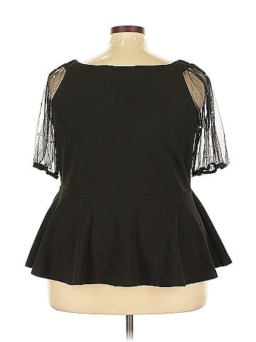 City Chic Short Sleeve Top (view 2)