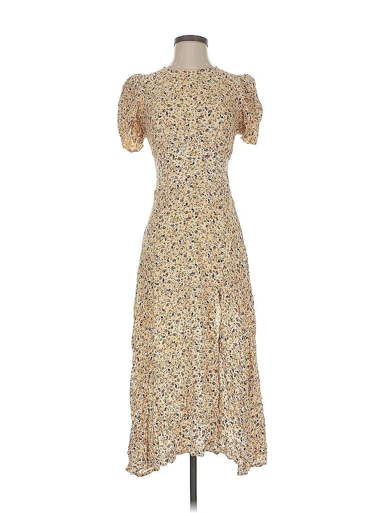 Click to view more detailed imagery on our partner's website Pre-owned Afrm Cocktail Dress In Brown