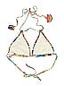 Shan Print Orange Swimsuit Top Size 10 - photo 2