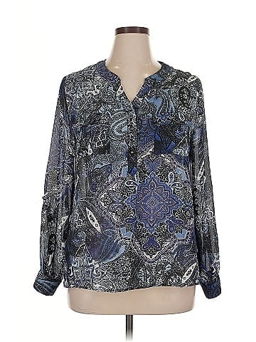 DressBarn Long Sleeve Blouse (view 1)