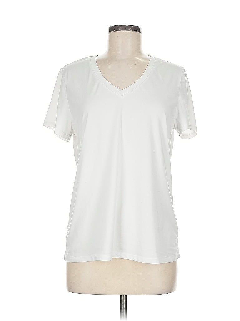 Pre-owned Assorted Brands Short Sleeve T-shirt In White