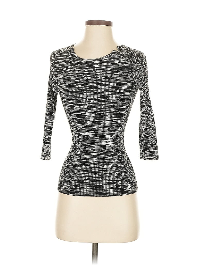 Pre-owned Chelsea & Theodore Cardigan Sweater In Gray