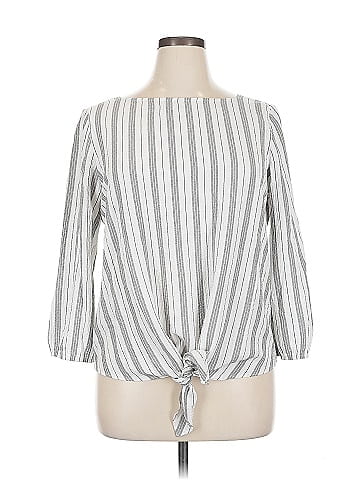 Banana Republic Factory Store 3/4 Sleeve Blouse (view 1)