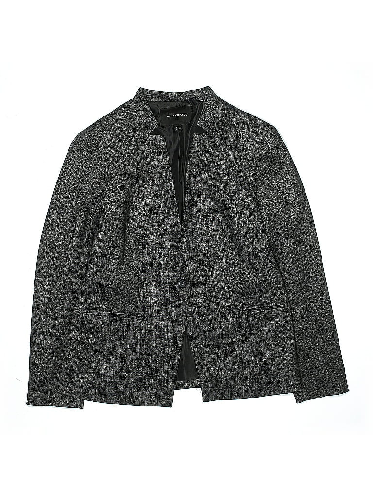 Pre-owned Banana Republic Kids' Blazer Jacket In Gray