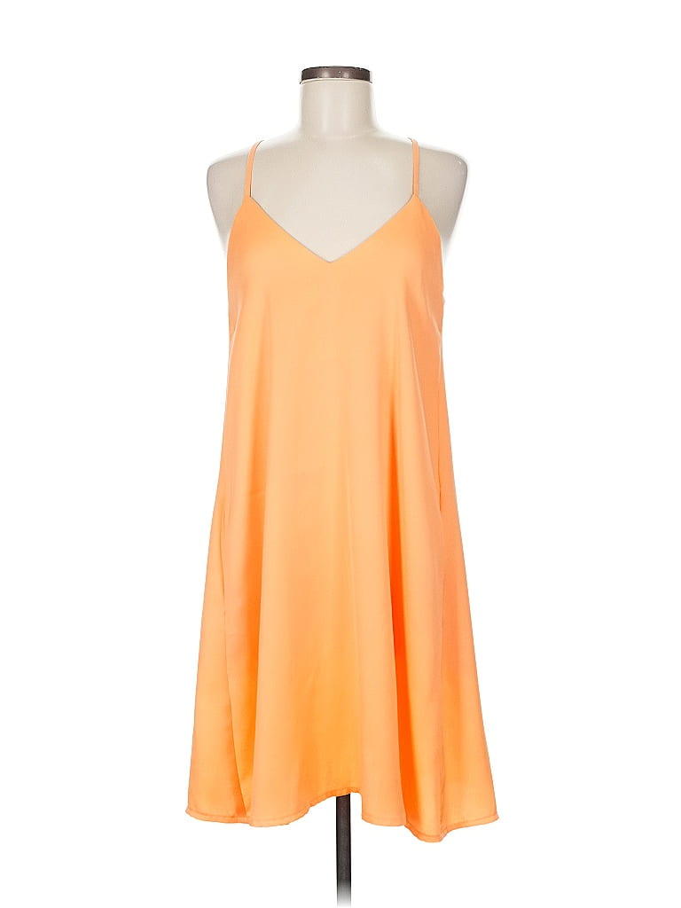 Click to view more detailed imagery on our partner's website Pre-owned Nicole Miller Casual Dress In Orange