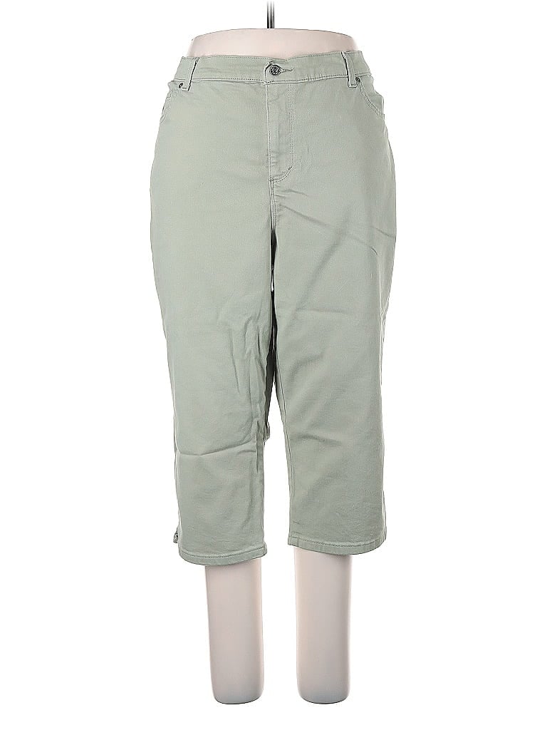 Click to view more detailed imagery on our partner's website Pre-owned Gloria Vanderbilt Khaki Pant In Green