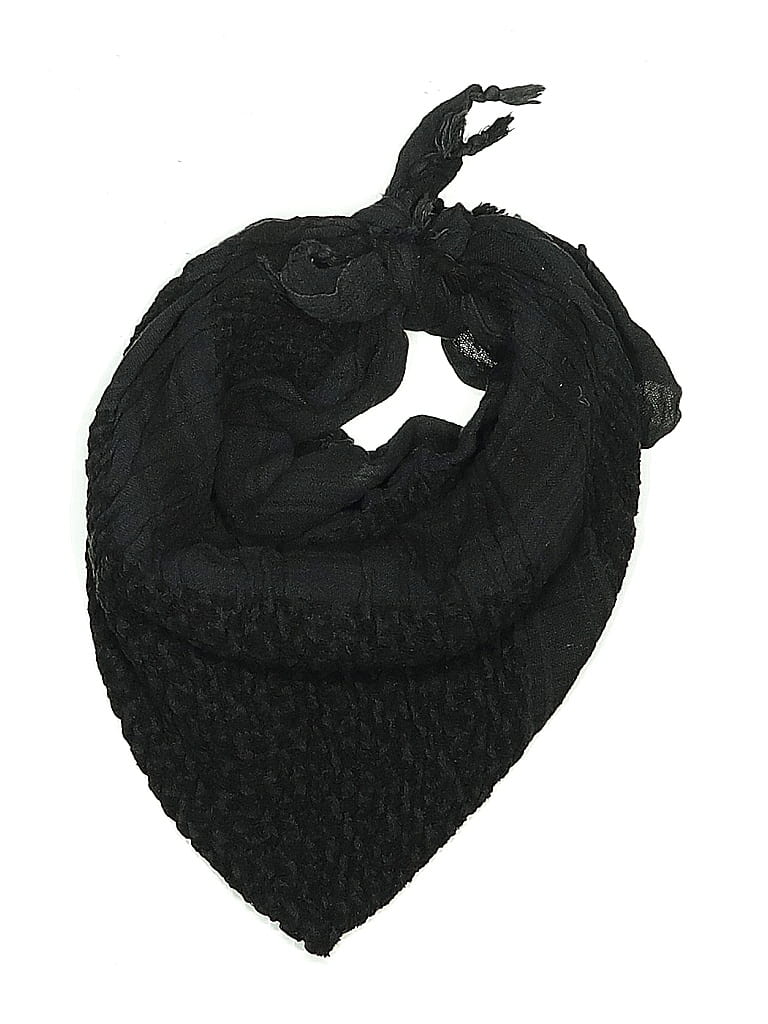 Pre-owned Unbranded Scarf In Black