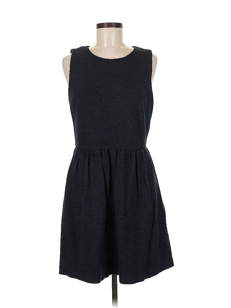 Pre-owned J.crew Factory Store Casual Dress In Gray