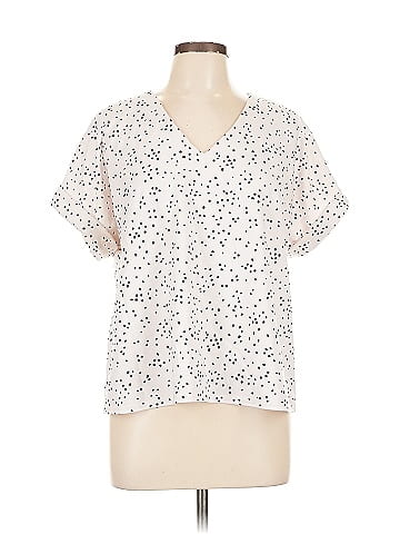 MELLODAY Short Sleeve Blouse (view 1)